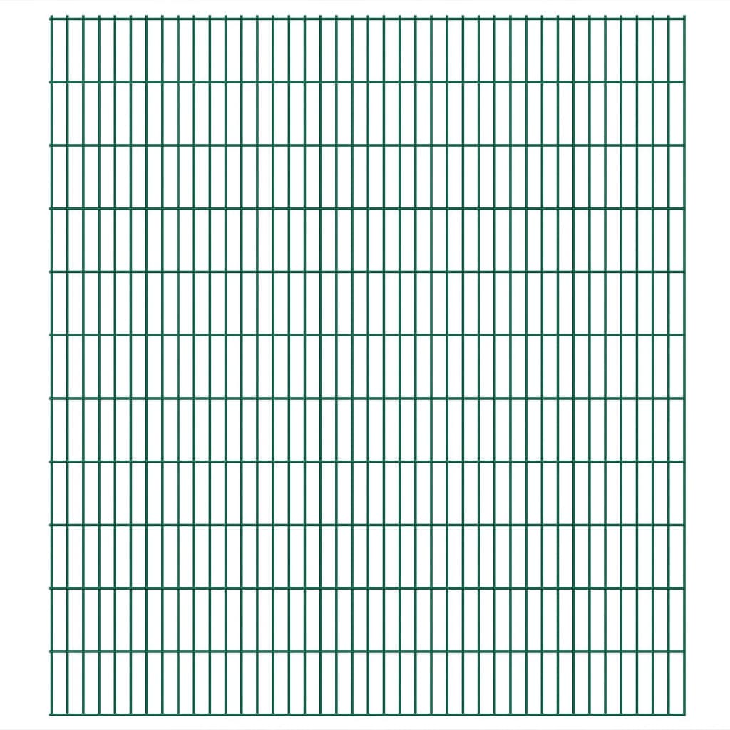 vidaXL 2D zahradní plotové dílce 2,008 x 2,23 m 4 m (celková délka)