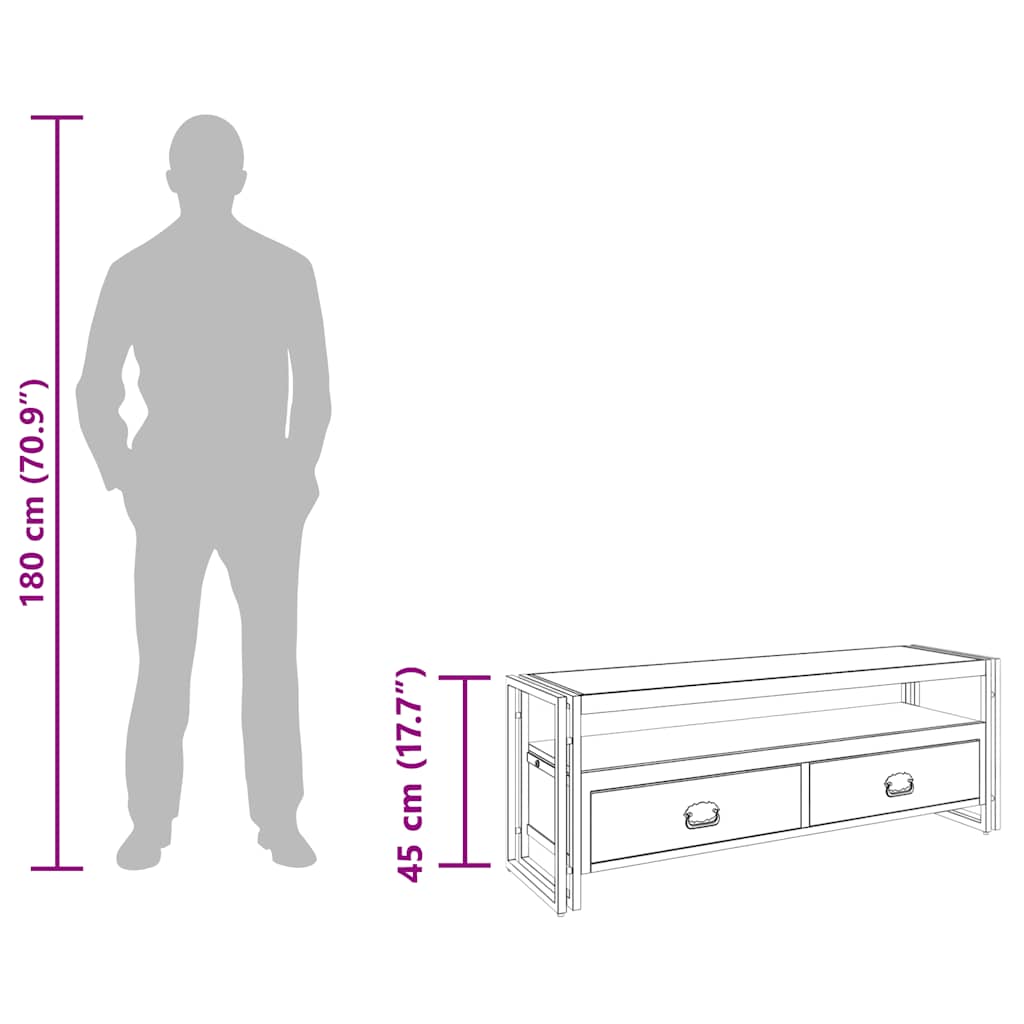 TV Stand TV Console Sideboard TV Unit Home Media Unit Cabinet Cupboard vidaXL
