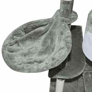 vidaXL &Scaron;krabac&iacute; strom pre mačky 213 cm, &scaron;edo biely