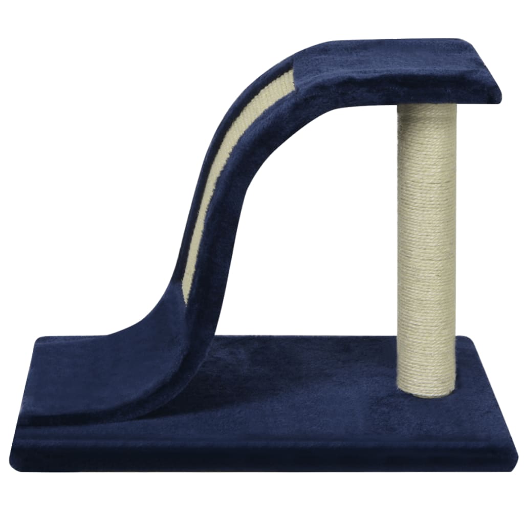 

vidaXL Kattenkrabpaal 30 cm donkerblauw
