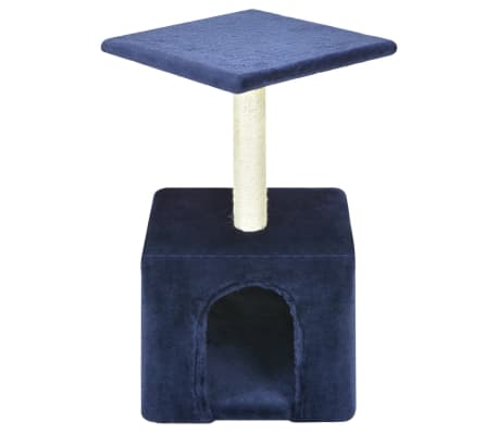 vidaXL Grattoir pour chats 55 cm bleu foncé