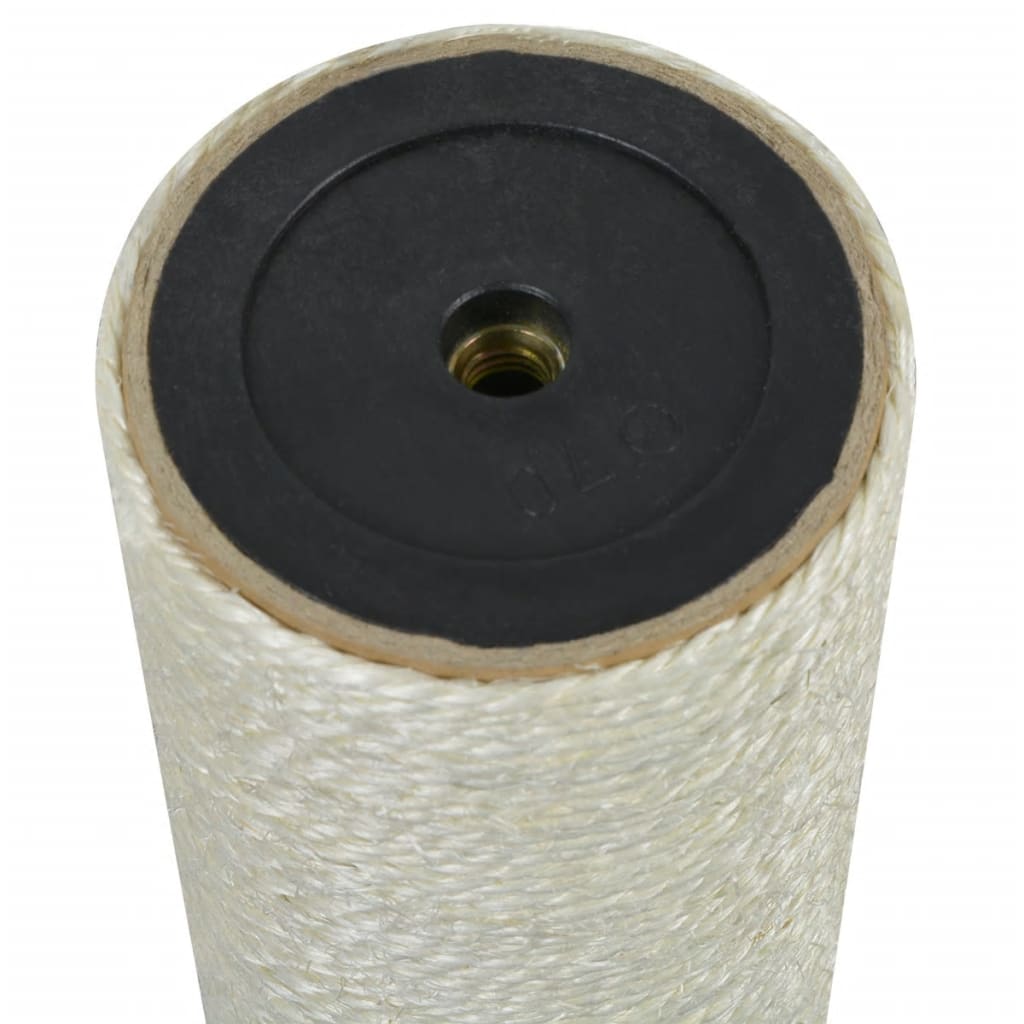 vidaXL Cat Scratching Post 8x20 cm 10 mm Beige