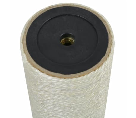 vidaXL Cat Scratching Post 8x20 cm 10 mm Beige