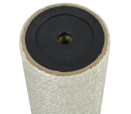 vidaXL Cat Scratching Post 8x25 cm 10 mm Beige