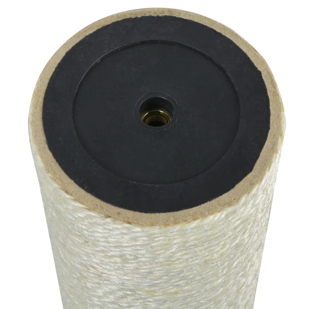 vidaXL Cat Scratching Post 8x20 cm 8 mm Beige