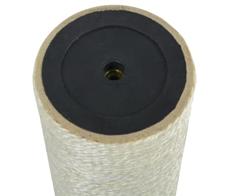 vidaXL Cat Scratching Post 8x20 cm 8 mm Beige