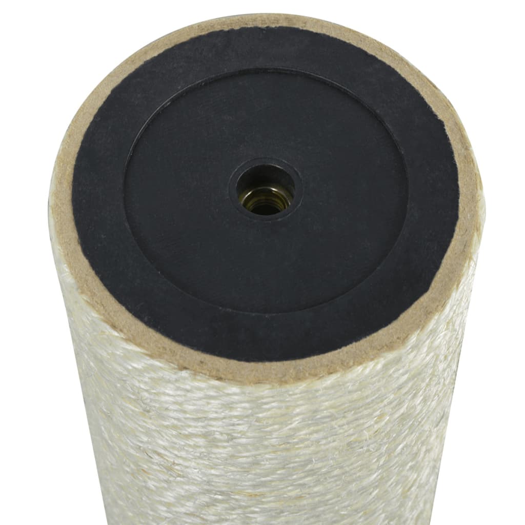 vidaXL Cat Scratching Post 8x35 cm 8 mm Beige