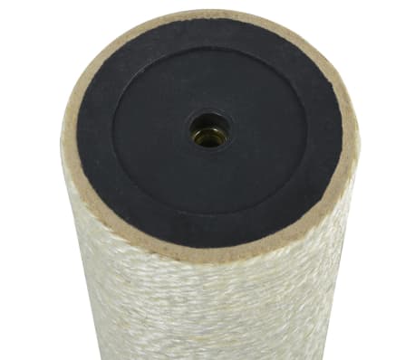 vidaXL Cat Scratching Post 8x35 cm 8 mm Beige