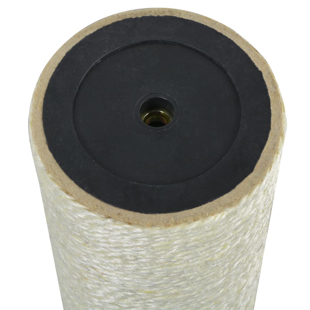 vidaXL Cat Scratching Post 8x50 cm 8 mm Beige