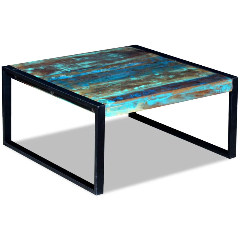Thumbnail - vidaXL Couchtisch Altholz Massiv 80x80x40 cm