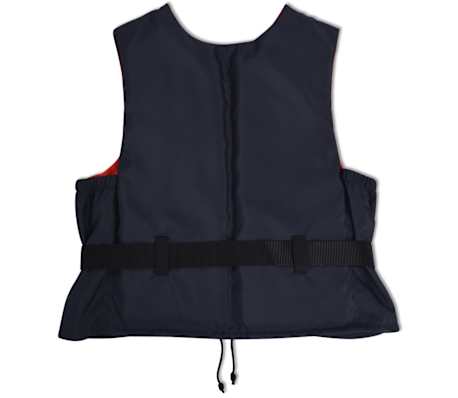 vidaXL Flytevest 50 N 30-50 kg marineblå