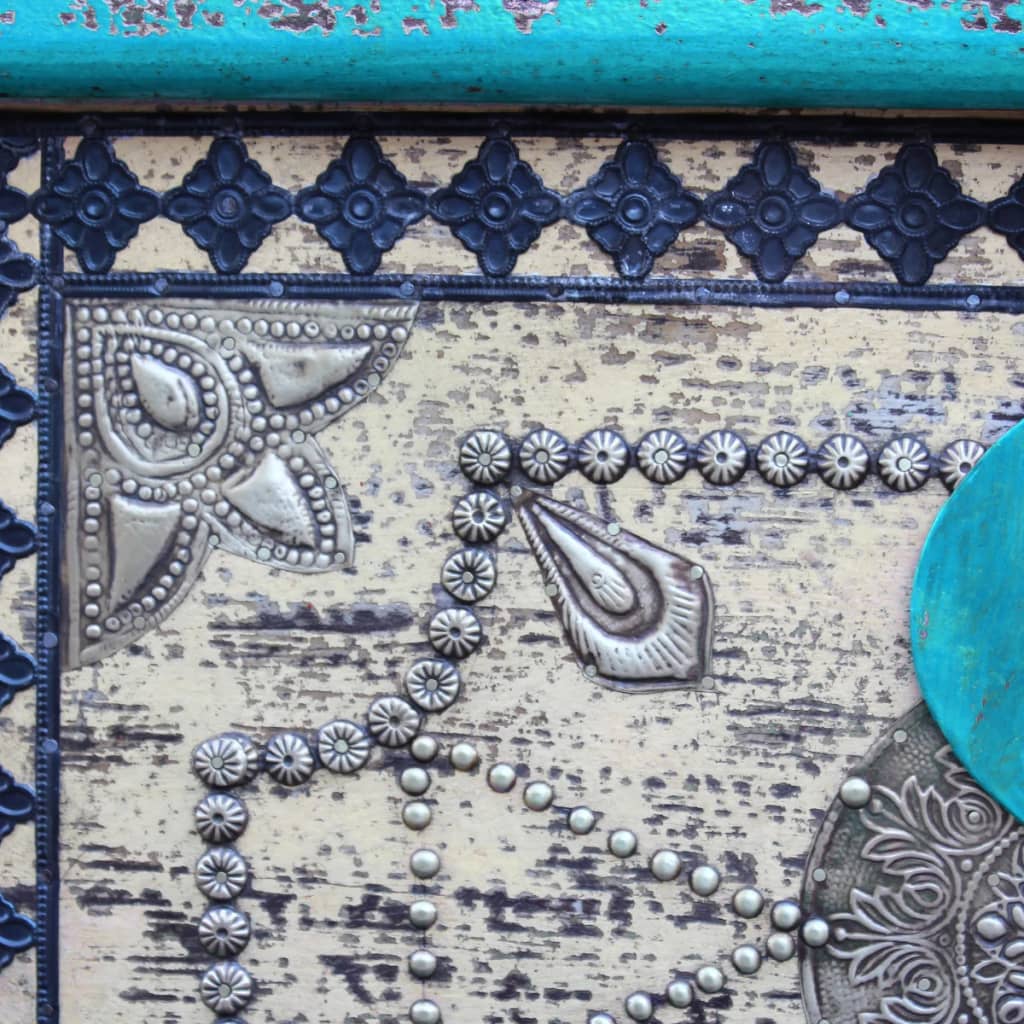 Baule Blu Legno Di Mango 80x40x45 Cm VidaXL 18 width=274