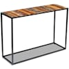 vidaXL konsoollaud taastatud puidust 110 x 35 x 76 cm