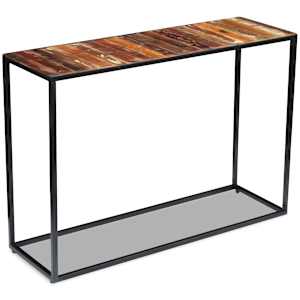 Konzolový stolek masivní recyklované dřevo 110 x 35 x 76 cm - obrázek 3