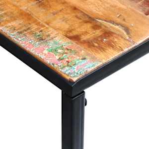 Konzolový stolek masivní recyklované dřevo 110 x 35 x 76 cm - obrázek 7