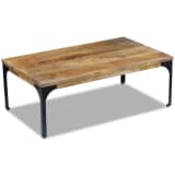 vidaXL Coffee Table Mango Wood 39.4"x23.6"x13.8"