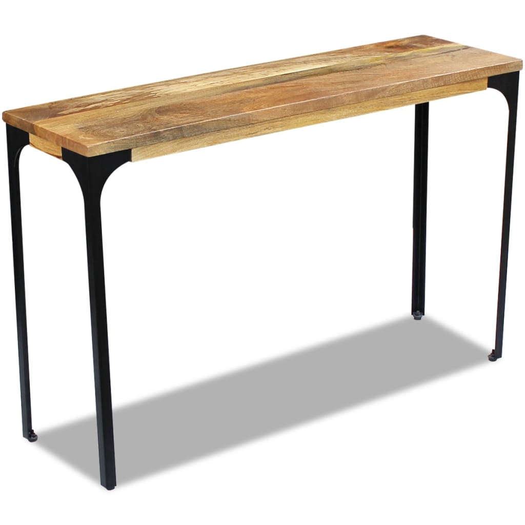 Konzolový stolek, masivní mangovníkové dřevo 120x35x76 cm