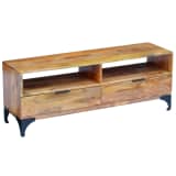 vidaXL TV Stand Mango Wood 47.2"x13.8"x17.7"