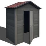 vidaXLi kuur puidu-plasti segust 178 x 118 x 237 cm, hall