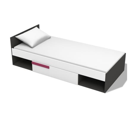 vidaXL Seven Piece Kids' Bedroom Furniture Set Pink
