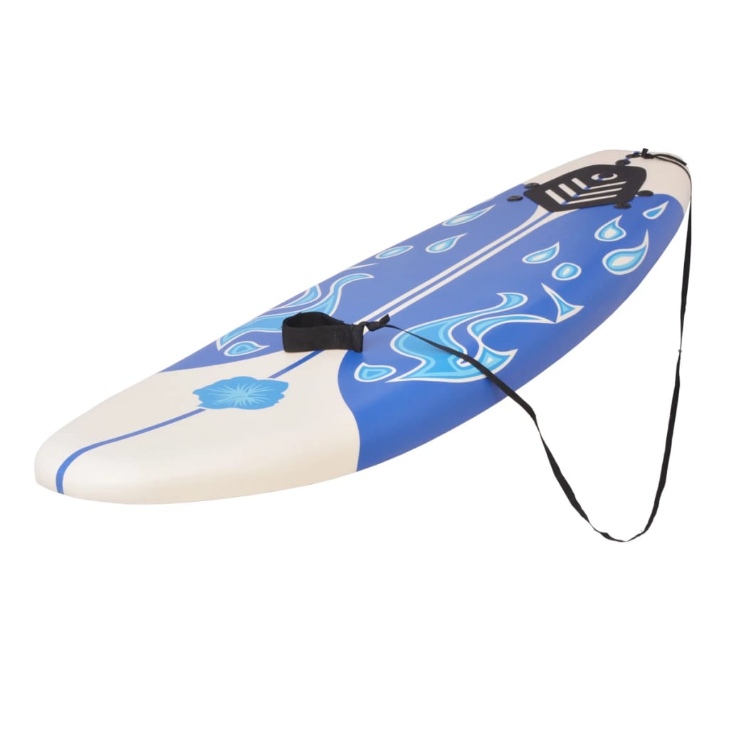 vidaXL Surfboard Blau 175 cm