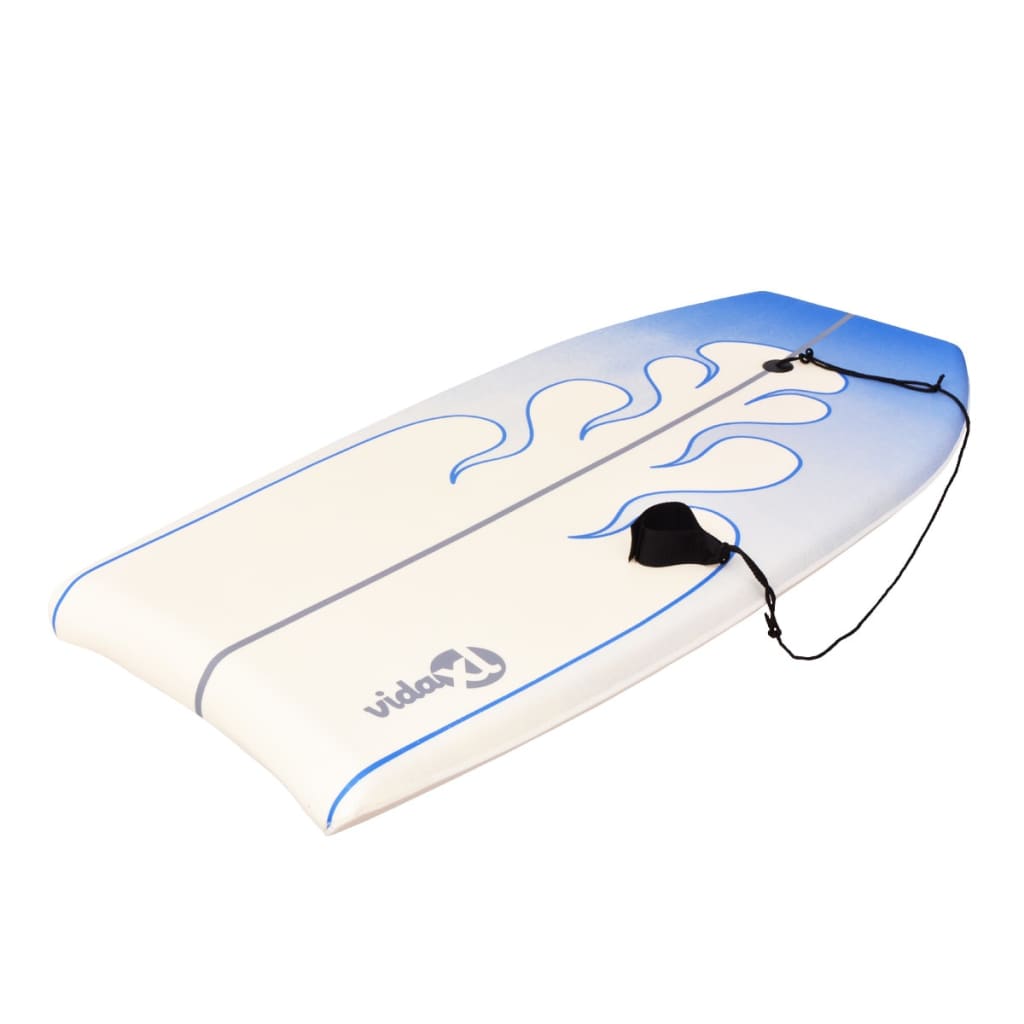 vidaXL Bodyboard Deska Modra 104 cm