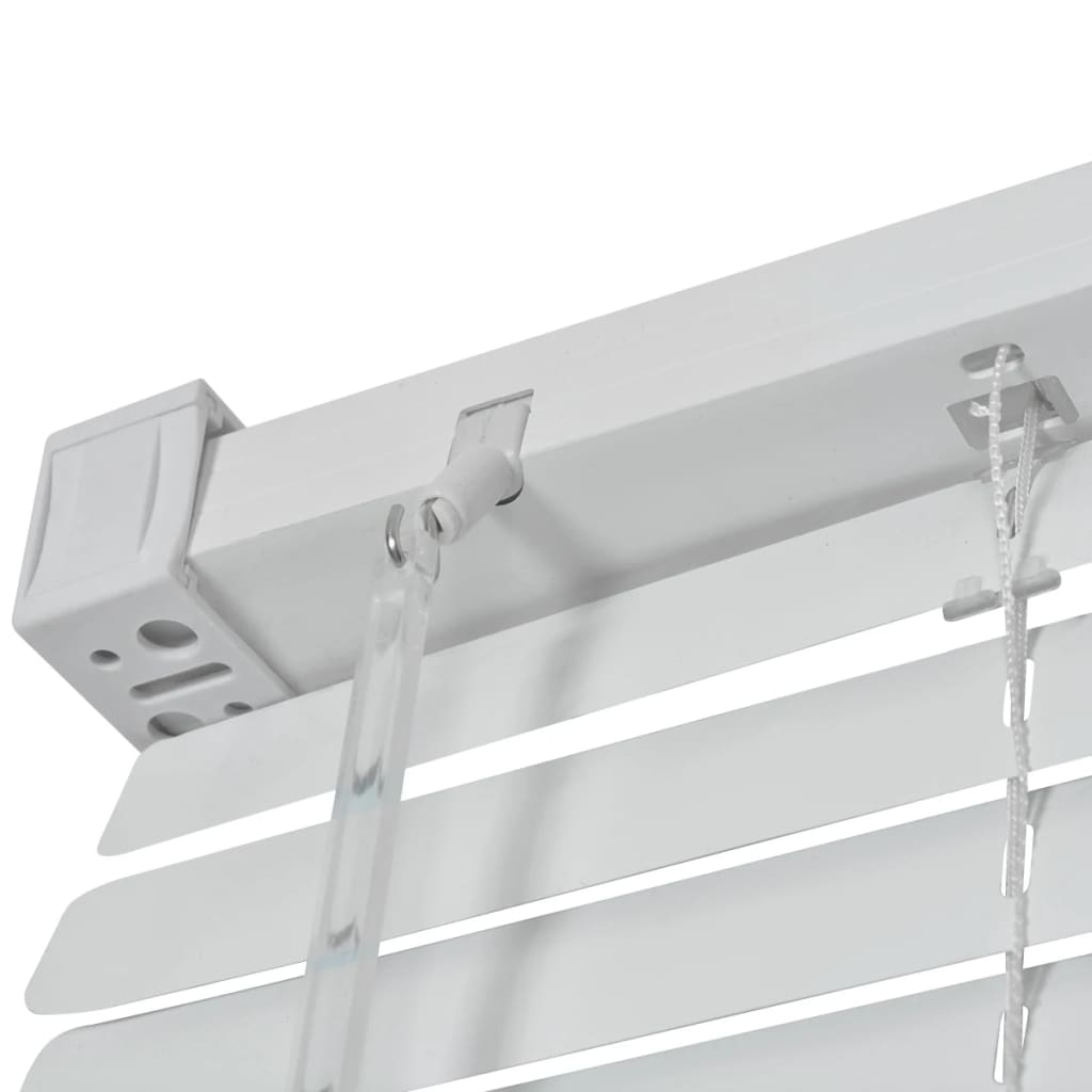 Fensterjalousien Aluminium 120x130 cm Weiß | Stepinfit.de