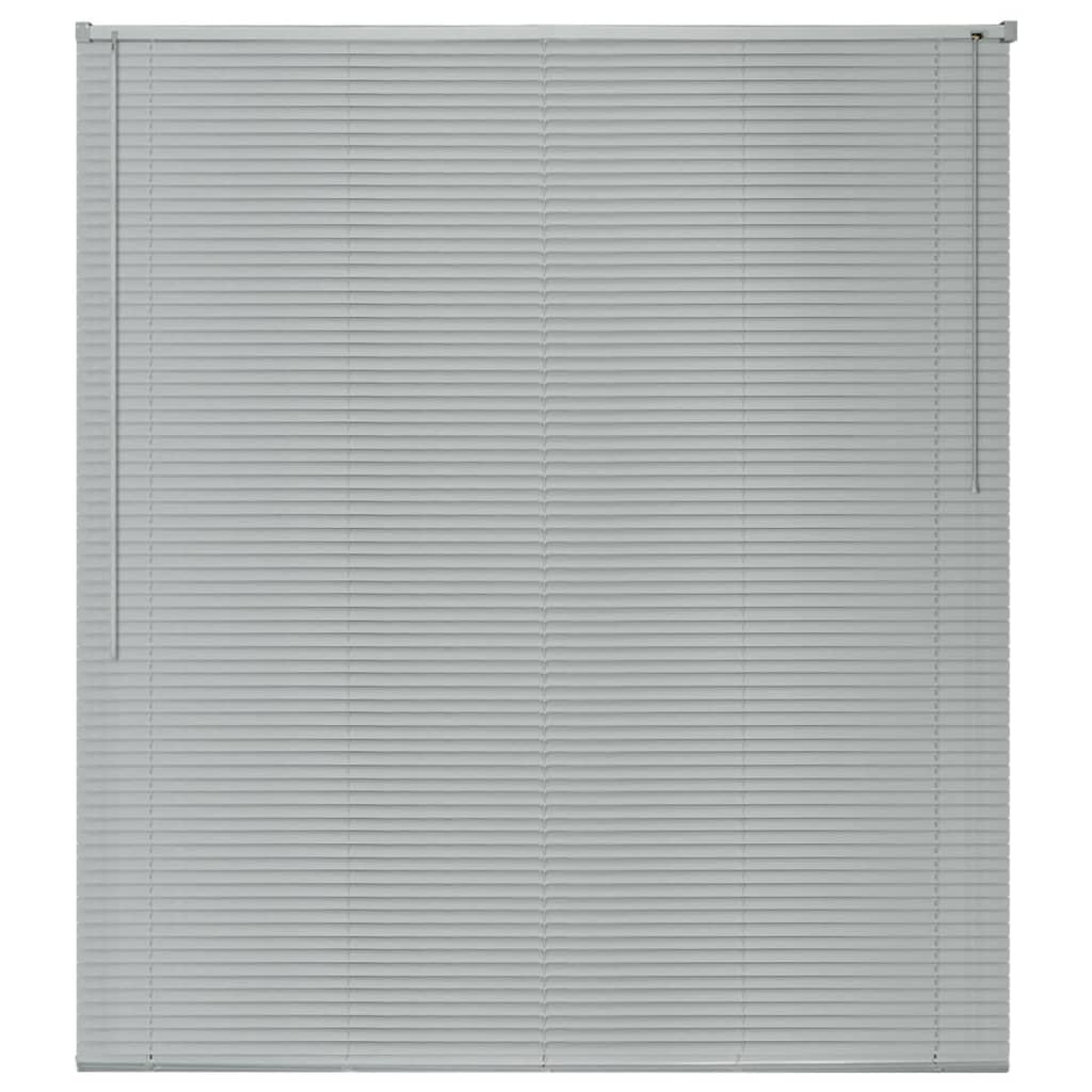 VidaXL - vidaXL Zonwering aluminium 80x130 cm zilverkleurig