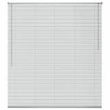vidaXL Fensterjalousien Aluminium 100x130 cm Silber