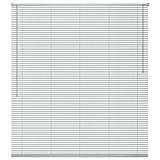 vidaXL Fensterjalousien Aluminium 60x220 cm Silber