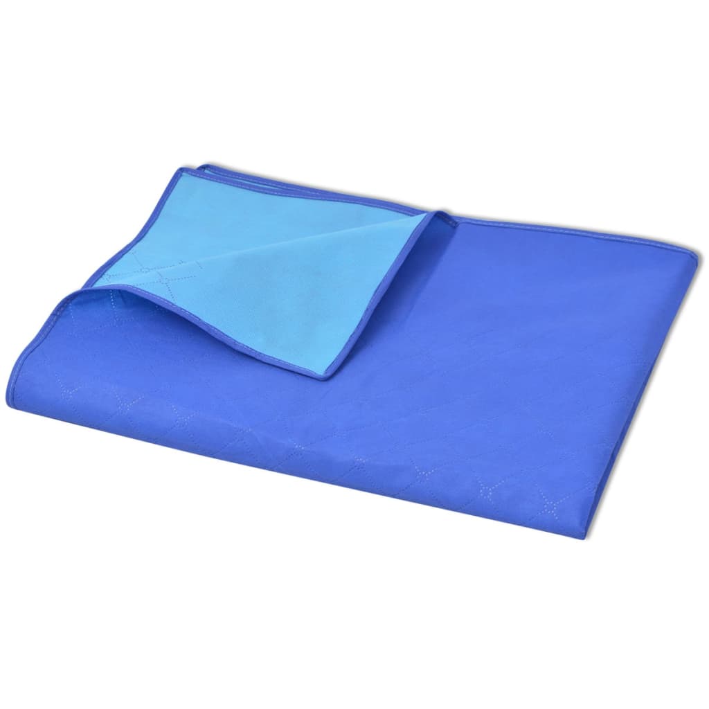 150x200 cm piknik takaró kék és világoskék 