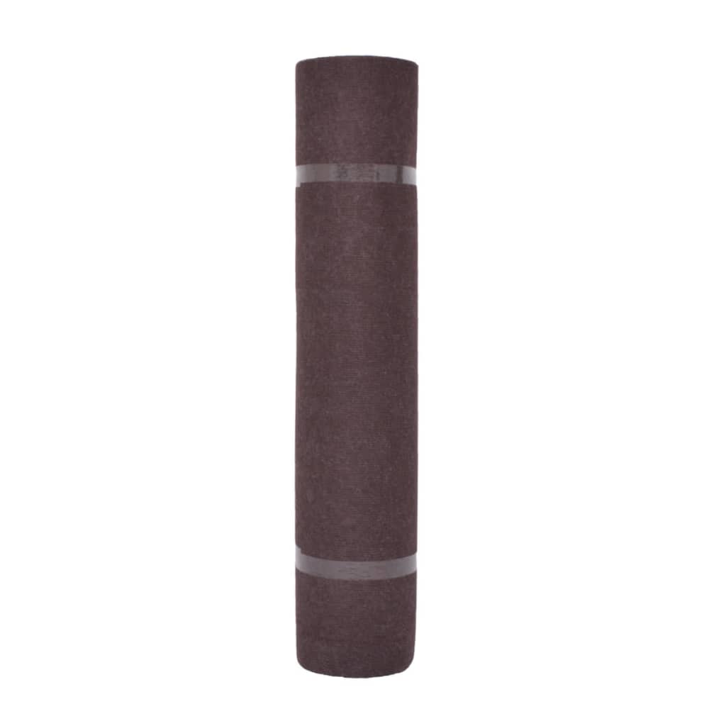 vidaXL Tapis strié pour exposition 2 x 15 m marron