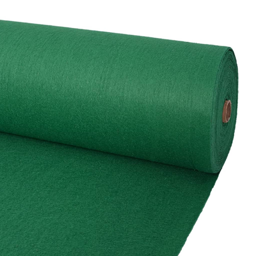 vidaXL Tapis pour exposition 1 x 12 m Vert