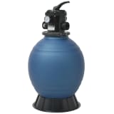 vidaXL Pool Sand Filter 18 inch Round Blue