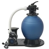 vidaXL Sandfilterpumpe 1000 W 16.800 L/h
