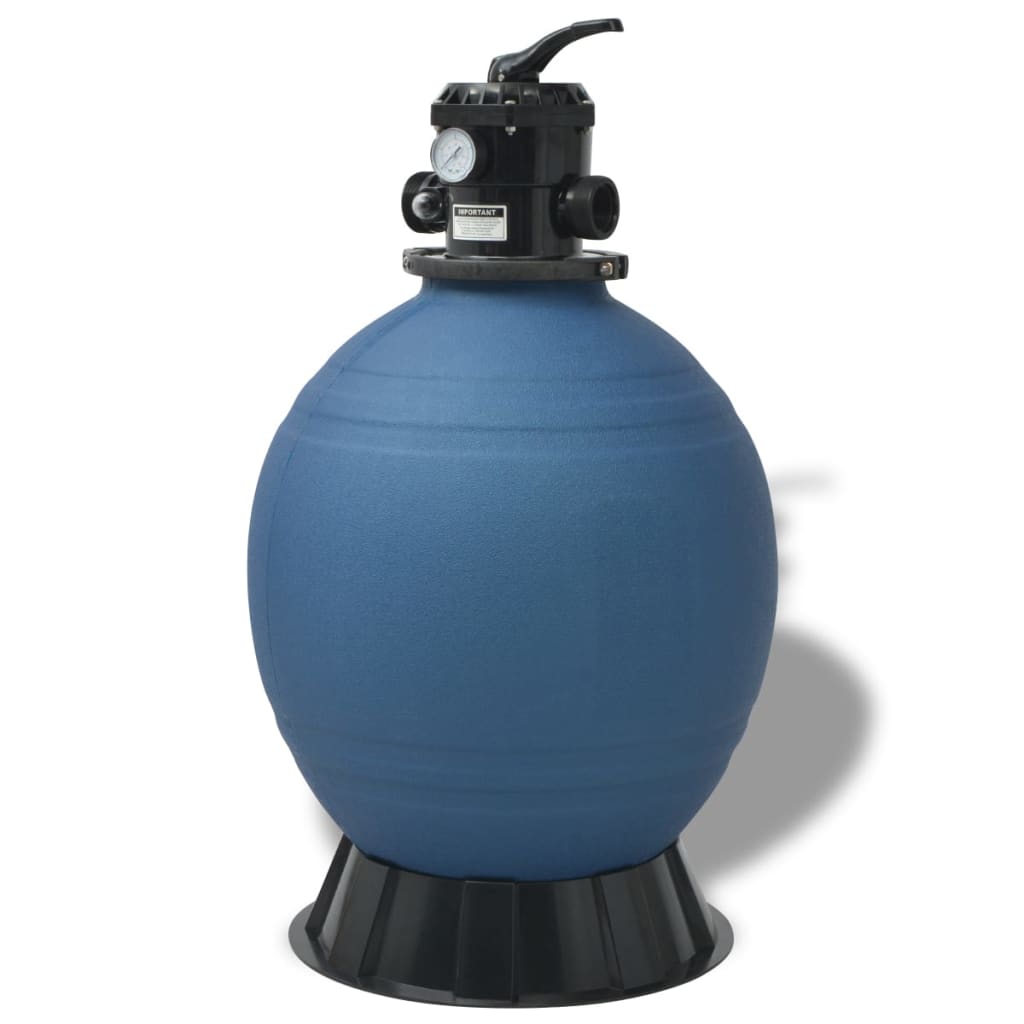 

vidaXL Pool Sand Filter 22 inch Round Blue