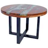 vidaXL Coffee Table Teak Resin 23.6"