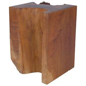Stolička masivní teak - obrázek 5