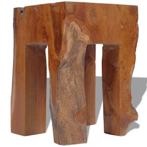 Stolička masivní teak - obrázek 9