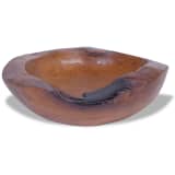 vidaXL Schüssel Massives Teak 30 cm
