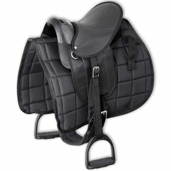 vidaXL ponide sadulakomplekt 10" must