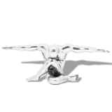vidaXL Thinker Decoration Aluminum Silver