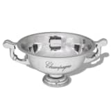 vidaXL Prijzenbeker champagnekoeler aluminium zilver