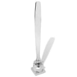 vidaXL Elica su Piedistallo in Alluminio Argentata 150 cm
