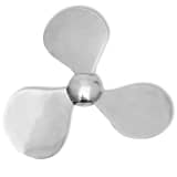 vidaXL Båt Propell Aluminium Sølv 49 cm