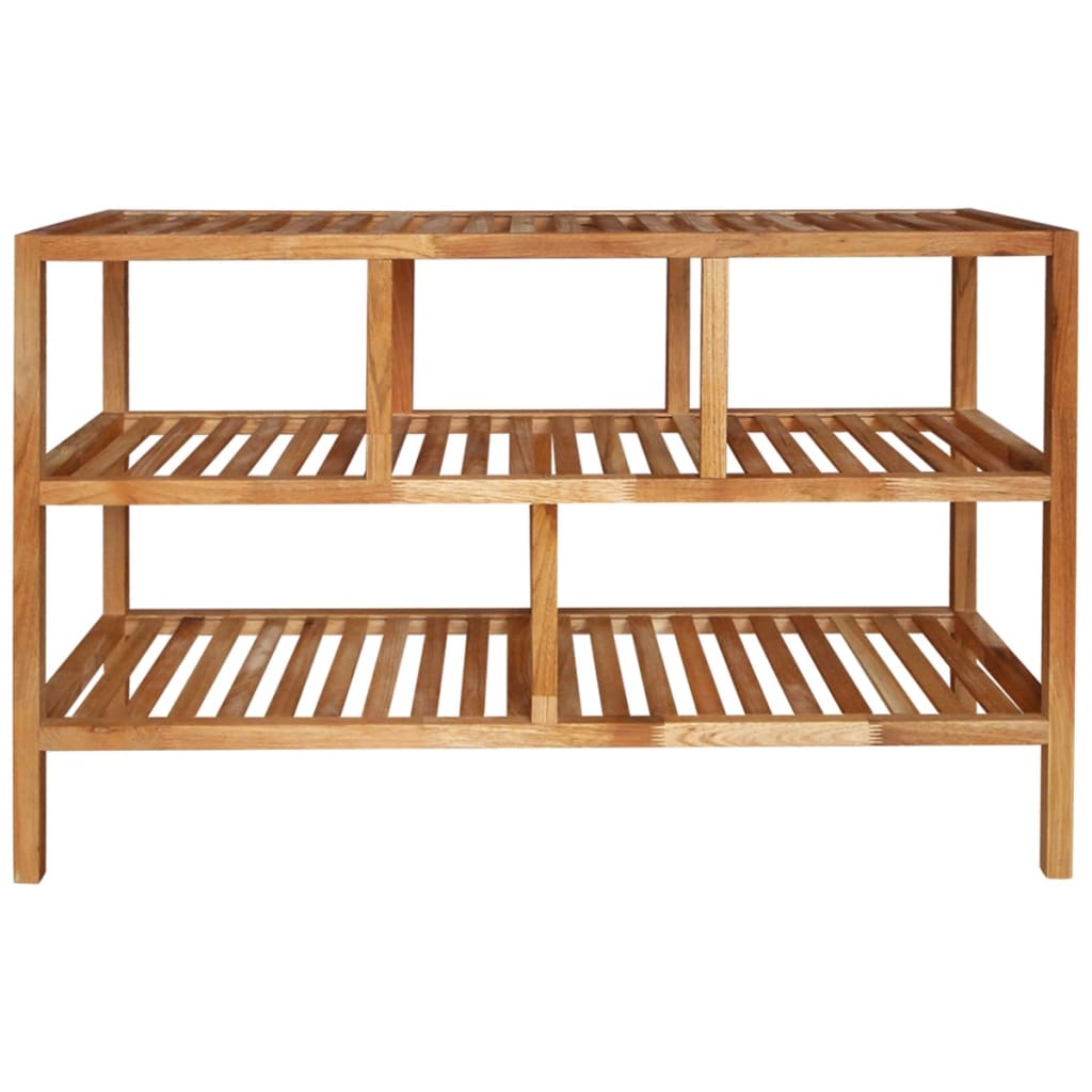 

vidaXL Badkamerkast massief walnoothout 100x40x65 cm
