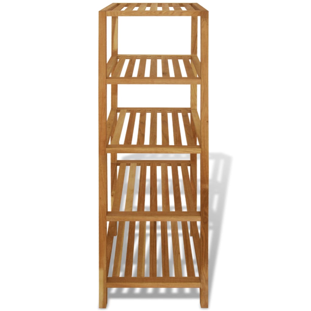 

vidaXL Badkamerkast massief walnoothout 36x36x145 cm