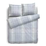 Refined Sax flanel dekbedovertrek - 1-persoons (140x200/220 cm + 1