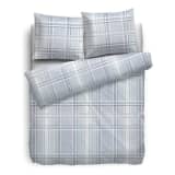 Refined Sax flanel dekbedovertrek - 100% geruwde flanel-katoen -