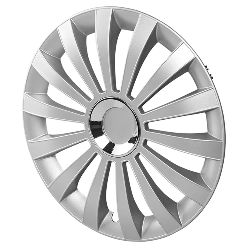 ProPlus Wieldoppen 4 st Meridian 16'' zilverkleurig afbeelding